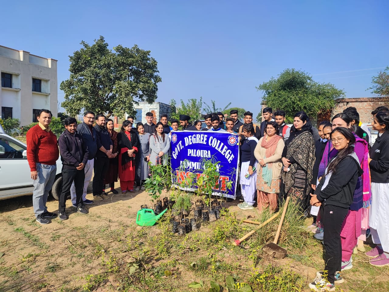 'NSS unit of Government Degree College Paloura organised Seven days Winter Camp in the adopted village Baran of Panchayat Baran'